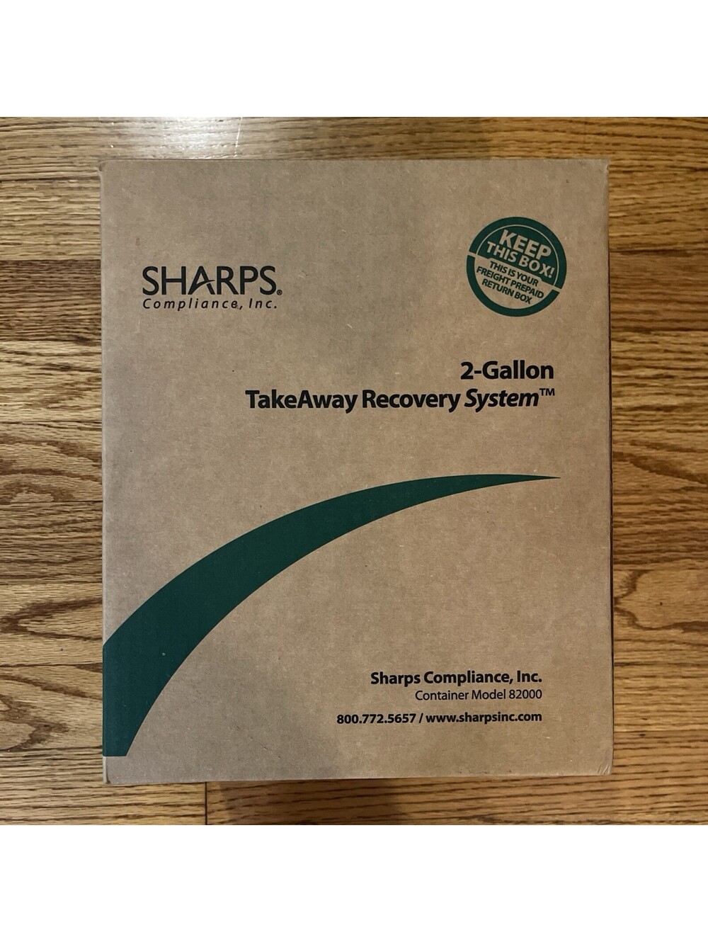 SHARPS COMPLIANCE 1.25 GALLON Biohazard Spill Kit TakeAway Recovery System